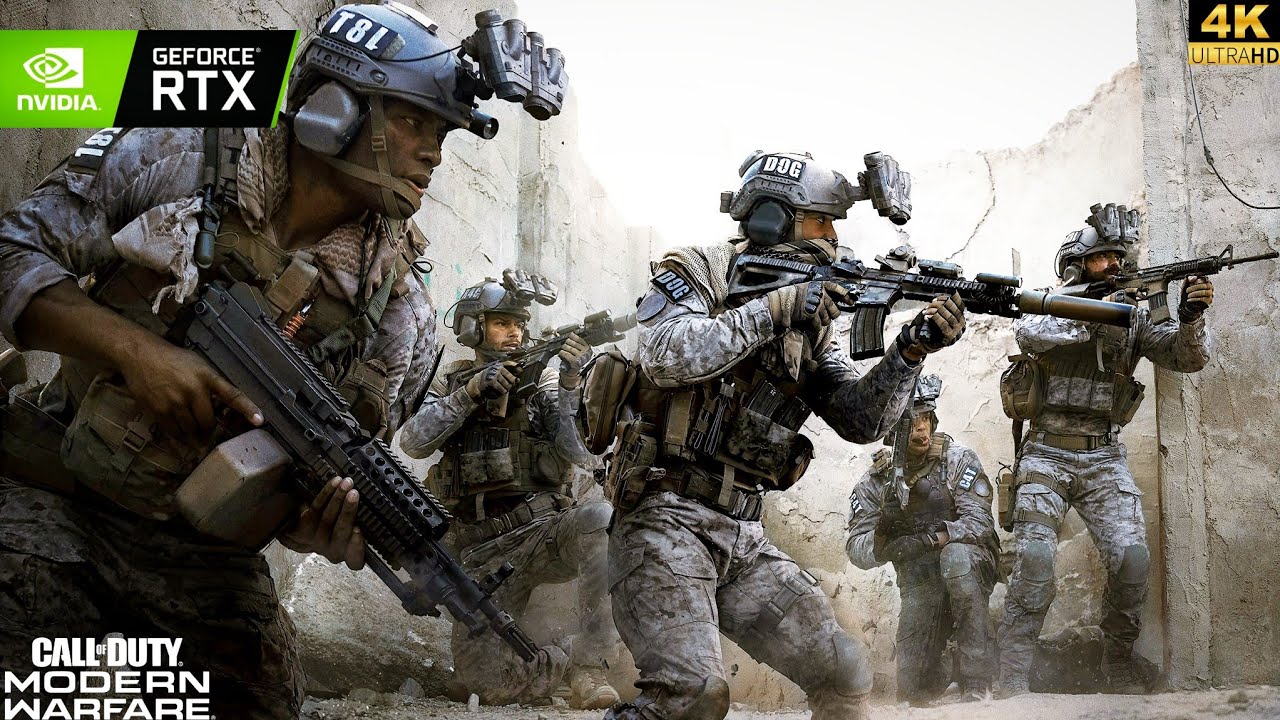 COD MODERN WARFARE 4K60FPS [] ULTRA REALISTIC MISSION [] #6 HUNTING ...