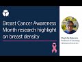 Breast Cancer Awareness with Professor Charlotta Dabrosin