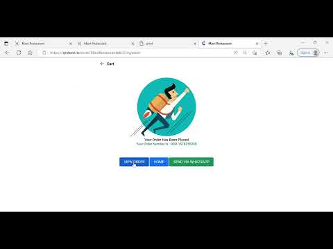 How to place order in qrs platform - video from Quick Response Store