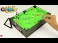 How to build pool table at home  miniature billiards 