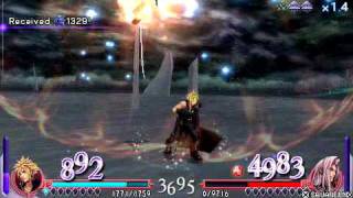 DFF Cloud lvl 100 Vs Sephiroth lvl 100