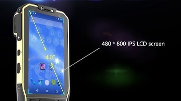 SPEEDATE KT40H Android Barcode Scanner PDA