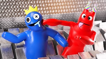 NEW SHREDDING CHARACTERS RAINBOW FRIENDS TEAM VS GARTEN OF BANBAN TEAM