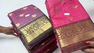 Checks with buti soft silk sarees | free shipping | Varnaa Sirumugai screenshot 5