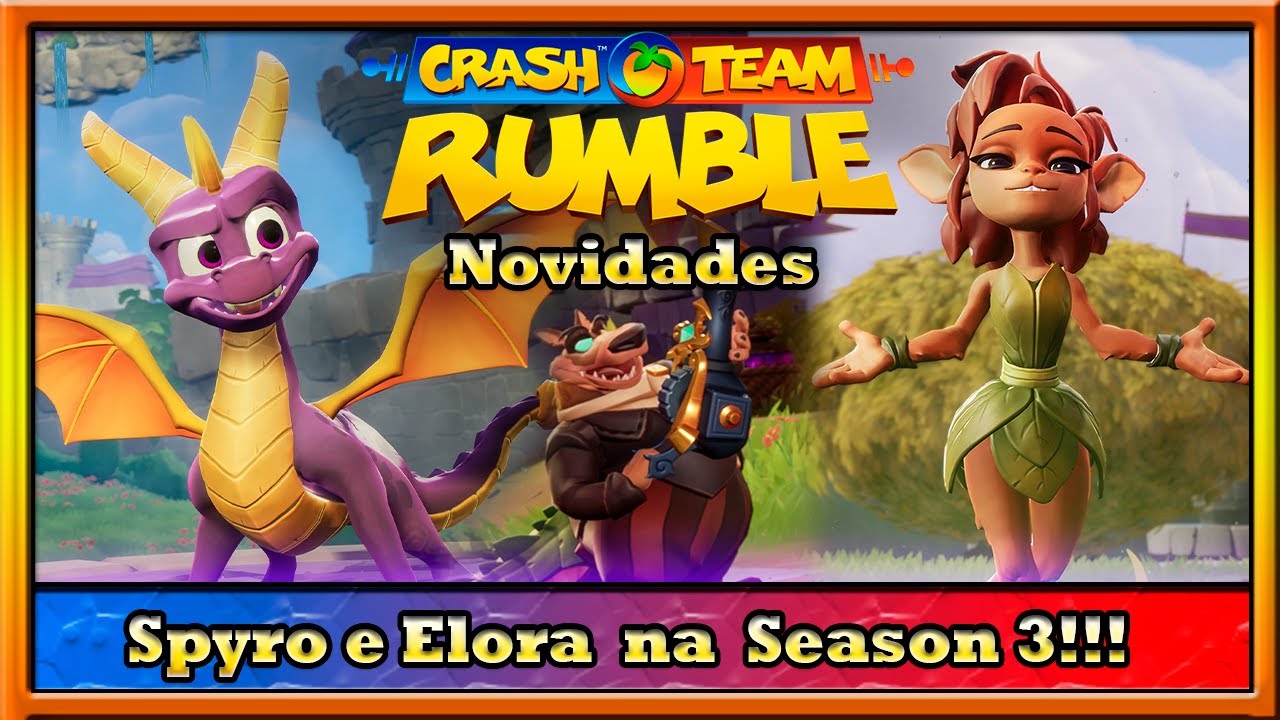 Crash Rumble Novidades: Season 3 começou/Visual de Elora e mais ...