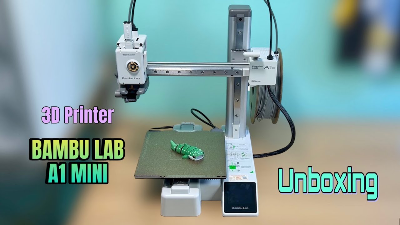 Unboxing Bambu Lab A1 Mini 3D Printer - YouTube