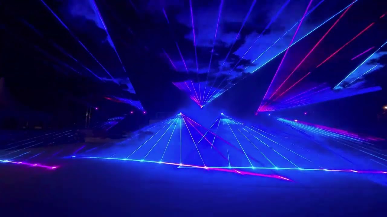 HUNTR/X - Golden (Laser Show) | K-Pop: Demon Hunters 