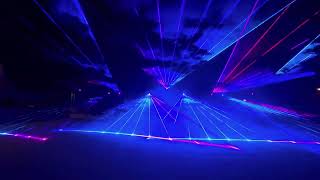 HUNTR/X - Golden (Laser Show) | K-Pop: Demon Hunters #kpopdemonhunters #huntrix #golden