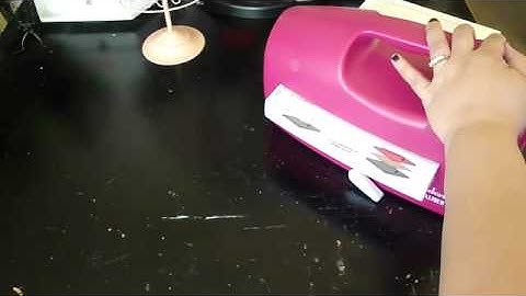 Using other Dies and Embossing Folders in the Grand Calibur  and Grand Nestabilities Storage.flv