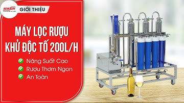 Máy Lọc Rượu 200L/H Cho Cơ Sở Sản Xuất – Gọn Nhẹ, Bền Bỉ, Hiệu Suất Cao • Điện Máy NEWSUN