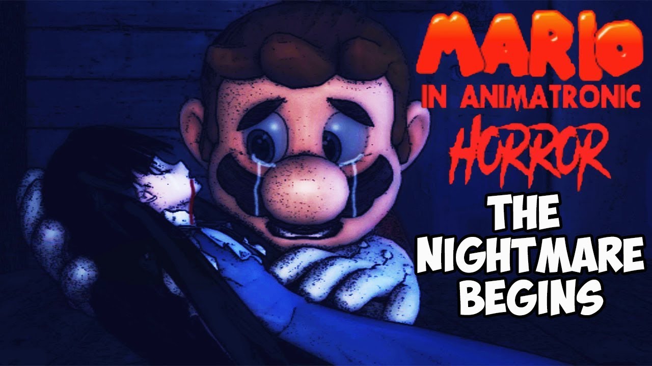 mario in animatronic horror download free