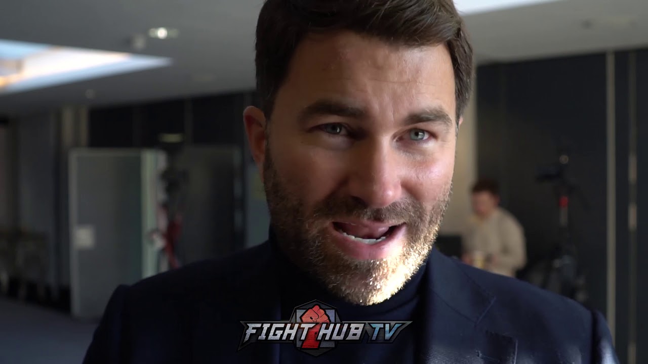 matchroom boxing live stream EDDIE HEARN - 'NICE TO SEE AJ WITH A BIT OF SPITE'