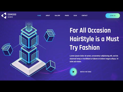 Gaming website template free Source code download | website templates free download | @rjksharma