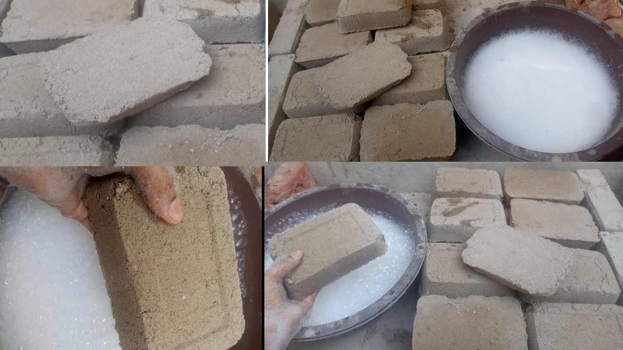 Silk mud crumbling 🤤 satisfying mazedar shapes blocks 