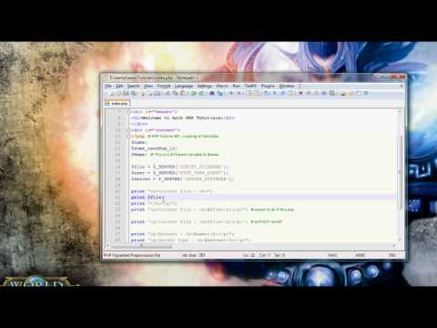 PHP Tutorial #3