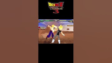 Majin Vegeta vs Gohan Super Saiyan 2  - DBZ BT3 60fps #dragonballz