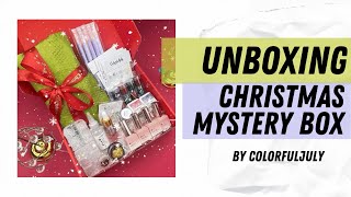 Nail Art and Gels Christmas Mystery Box | by Colorfuly July by Carole Annette 265 views 5 months ago 14 minutes, 21 seconds