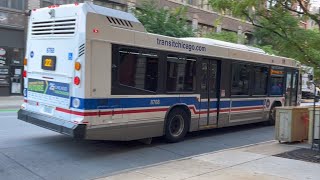 CTA 2024 NovaBus LFS (8768) on Route 22 Clark to Howard Station