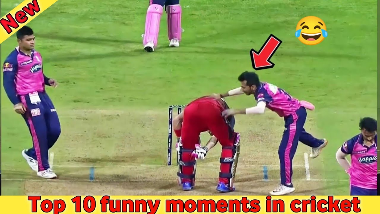 Top 10 funny moments in cricket - YouTube