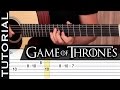 Game Of Thrones  Juego de tronos  TAB GUITARRA TUTORIAL Partitura Fácil  | Guitarraviva