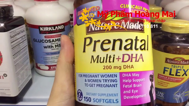 Thuốc prenatal dha 30 viên giá bao nhiêu