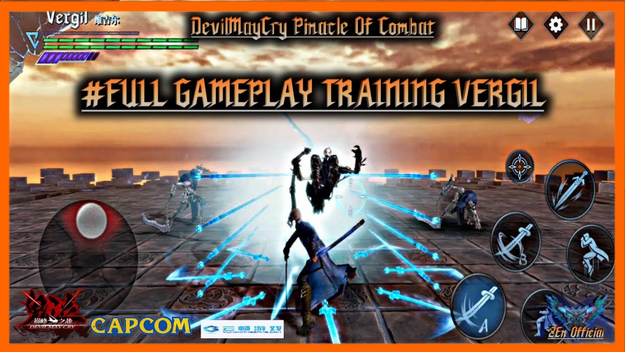 Devil may Cry Pinnacle Of Combat 2021 Beta Test 3rd Android-Ios - Learning Vergil