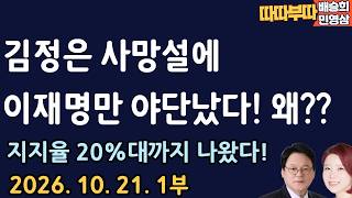 Lee Jae-myung alone, jolt! Why?? [Tta-tta-bu-tta Part 1]