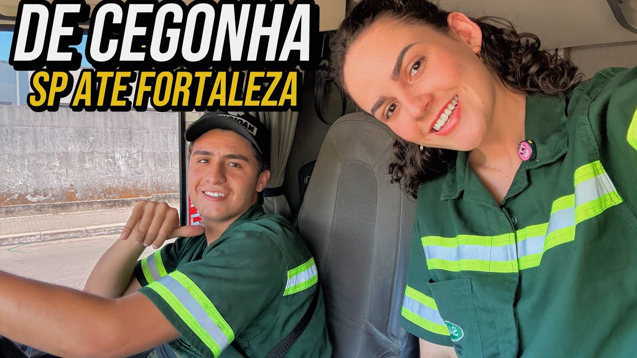 CASAL CAMINHONEIRO VIAJANDO DE SÃO PAULO ATÉ O CEARÁ 