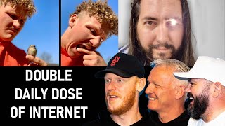 DOUBLE DAILY DOSE OF INTERNET REACTION | OFFICE BLOKES REACT!!