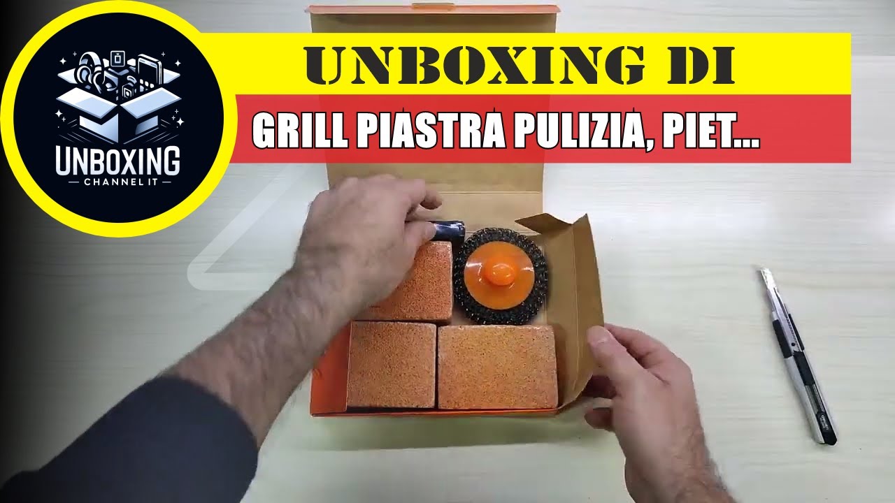 2 Pietre Pomice Con Manico QWORK - Per Pulire Cucina, Barbecue, Bagno E Pedicure - Foto 7