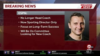KC Current head coach stepping away from coaching duties, will remain with the team in other role
