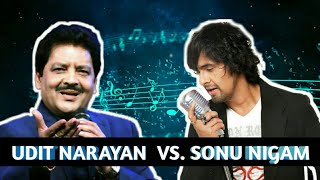 Udit Narayan Vs Sonu Nigam - Same song diffrent voice.