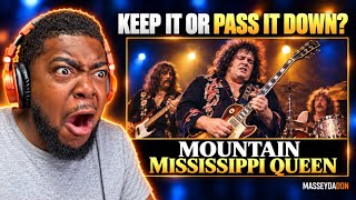 Black Man’s FIRST TIME Hearing Mountain - Mississippi Queen 😳🔥 | 1970 WAS THIS HEAVY?!