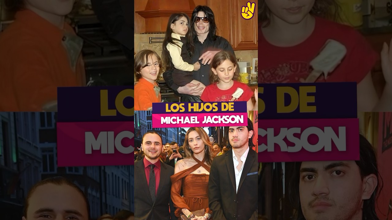Así lucen los hijos de Michel Jackson.