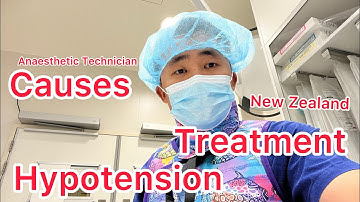 Hypotension during Anaesthesia. #anaesthetics #anaesthetictechnician #newzealand
