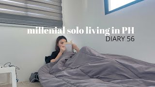 VLOG #56 MILLENIAL SOLO LIVING | typical weekend afternoon (Living Alone Series)