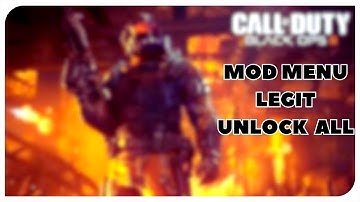 COD BLACK OPS 3  MOD MENU | LEGIT UNLOCKER | GUIDE