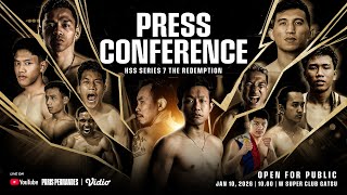 PRESS CONFERENCE HSS SERIES 7: THE REDEMPTION | PARIS vs RUDY II 🔥
