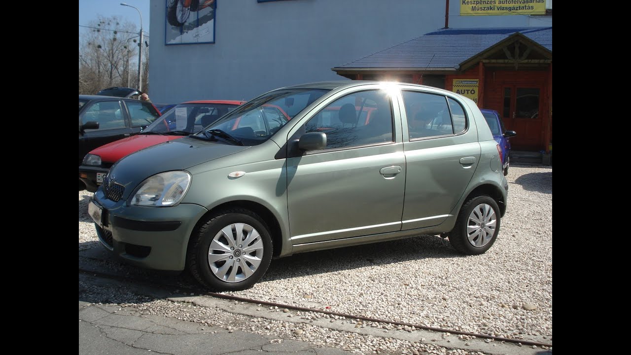 Toyota Yaris 1.0 Linea Terra 2003 YouTube