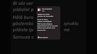 Mgk-Last Novembertürkçe Çeviri Şfet