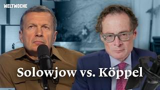 «Du bist der Gefangene deiner Propaganda!»: Köppel vs. Solowjow, von Tolstoj bis von der Leyen