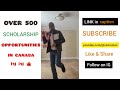 Over 500 scholarship opportunities in canada  