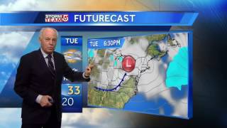 Video: Chilly and tracking some snow