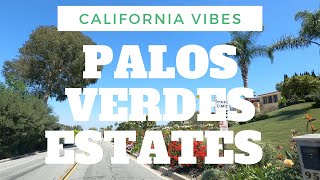 4k Scenic Views Of Palos Verdes Estates | Exploring Los Angeles, California | California Vibes