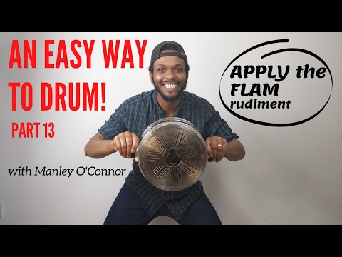 HOW TO APPLY FLAM RUDIMENTS (part 2) | Learn AN EASY WAY How TO Play The DRUMs [Djembe Style]