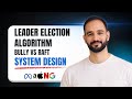 Leader Election Algorithm Explained from Scratch (Bully vs Ring) | System Design By Microsoft SDE