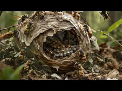 Honey Buzzards Feast on Deadly Hornets