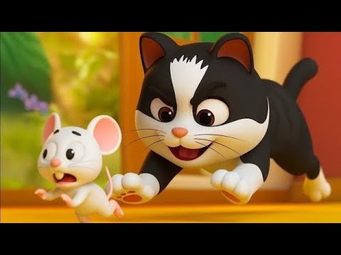 Meow Meow Billi Kerti Meow | म्याऊँ म्याऊँ बिल्ली करती म्याऊँ | Hindi Rhyme | Nursery Rhyme for Kids
