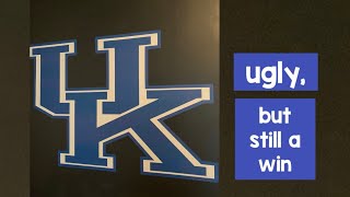 Kentucky Vs Vanderbilt Basketball Vlog! Ugly Win For The Cats!