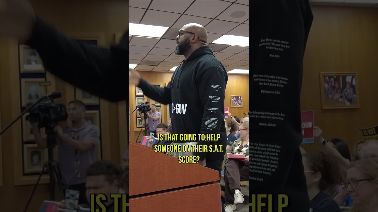 BASED Pastor SLAMS Woke School Board For Educational Material